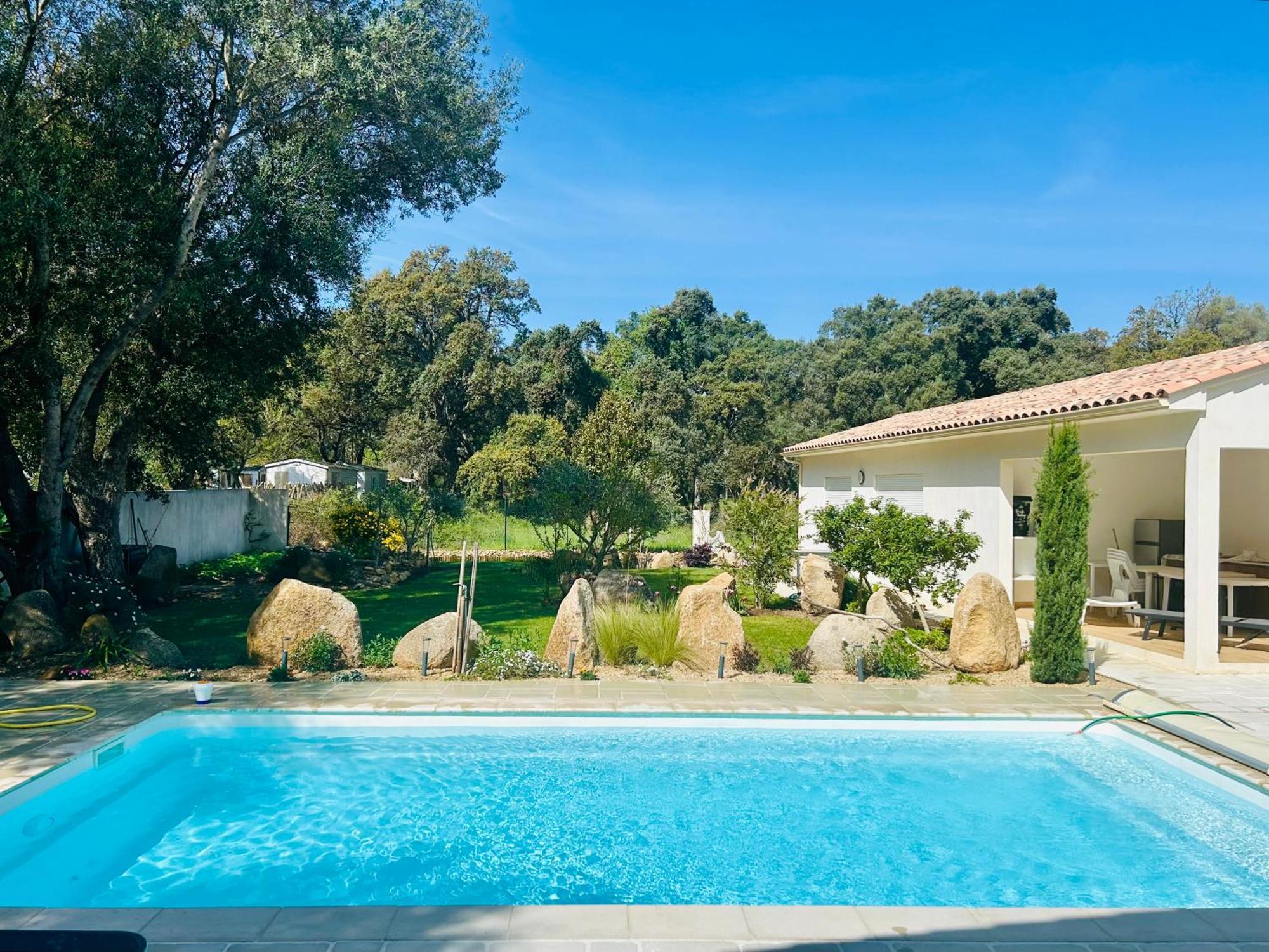 Mini Villa Pascal Paoli Avec Piscine - Proche Mer Prunelli-di-Fiumorbo Eksteriør billede